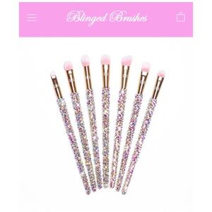 Sparkling Makeup Brush Set